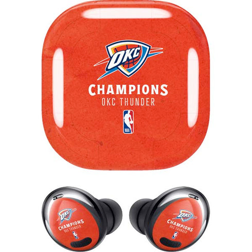 2025 NBA Champions Oklahoma City Thunder Galaxy Buds Pro Skin